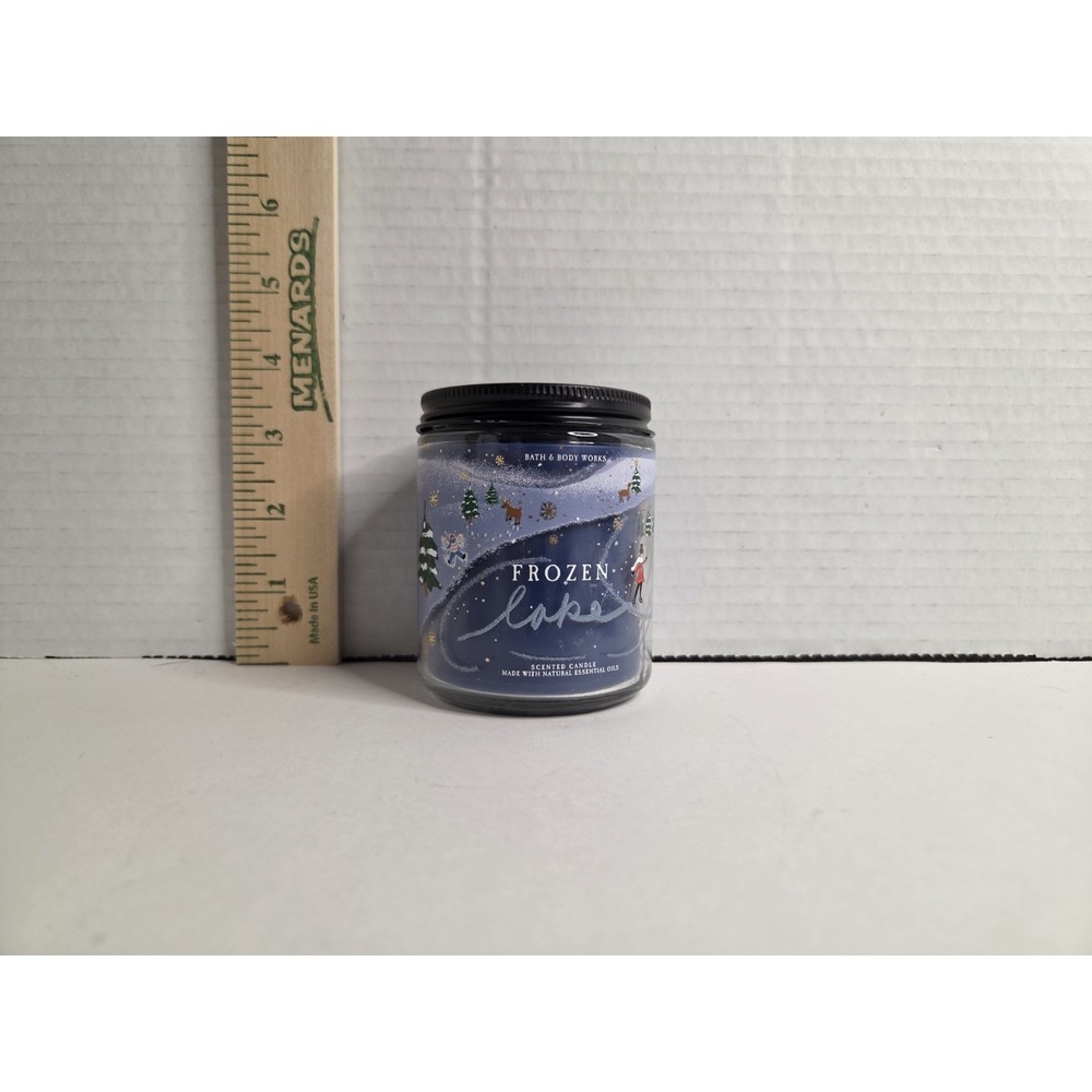 Frozen Lake CANDLE Bath & Body Works 1 WICK 7oz